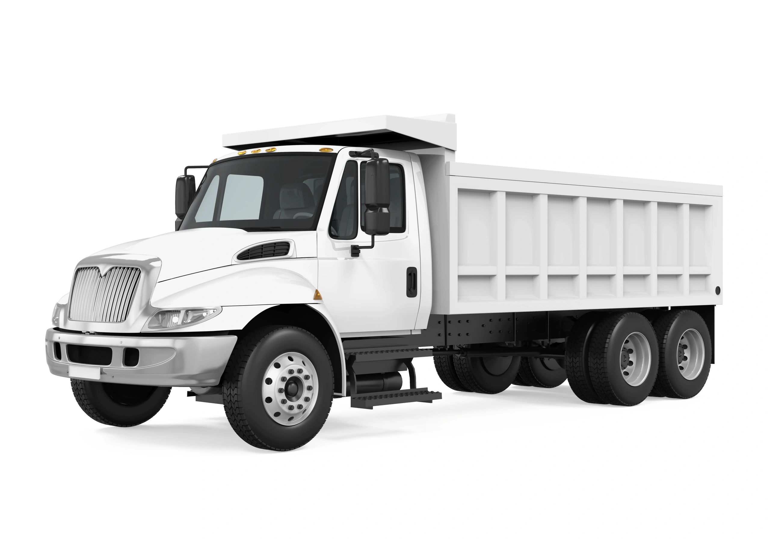 dump truck t-shirt mockup