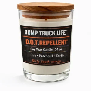 D.O.T. Repellent Masculine Soy Candle 14oz